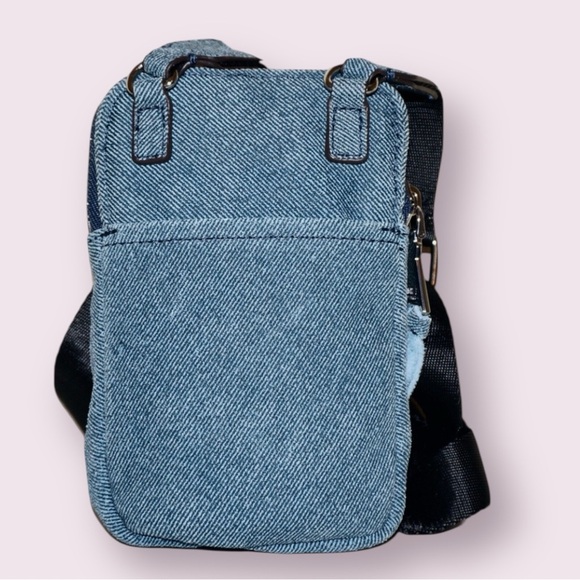 Aimee Kestenburg Denim Crossbody Stadium Phone Bag - Picture 2 of 4